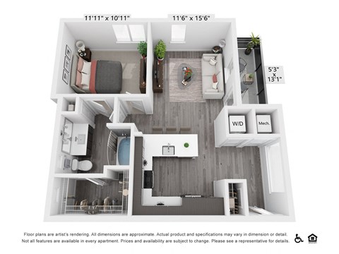A1 floorplan